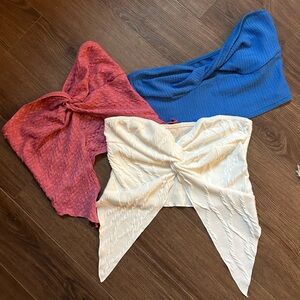3 tube tops